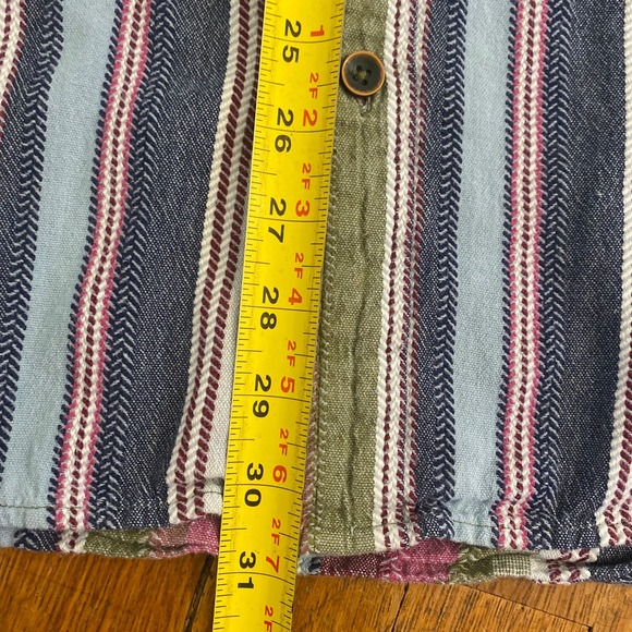 The Territory Ahead Southwestern Textured Cotton Striped Shirt Men’s XXL. - Picture 13 of 14